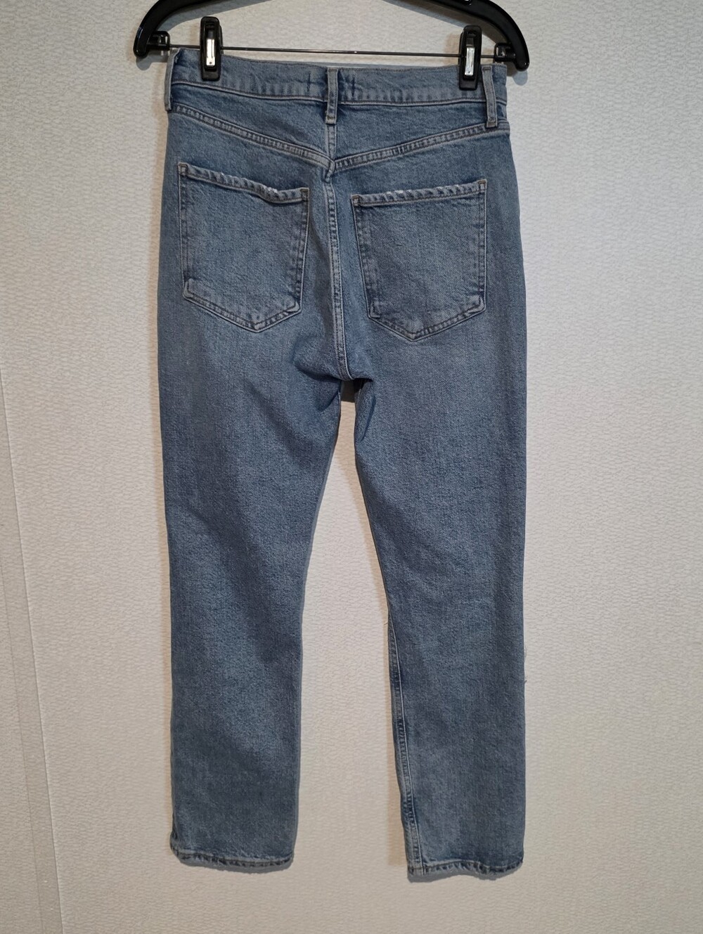 Agolde Riley High Rise Straight Jeans Size 27 - Picture 2 of 4